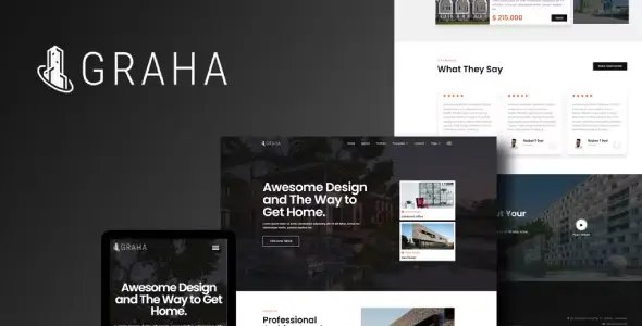Graha – Real Estate Elementor Template Kit